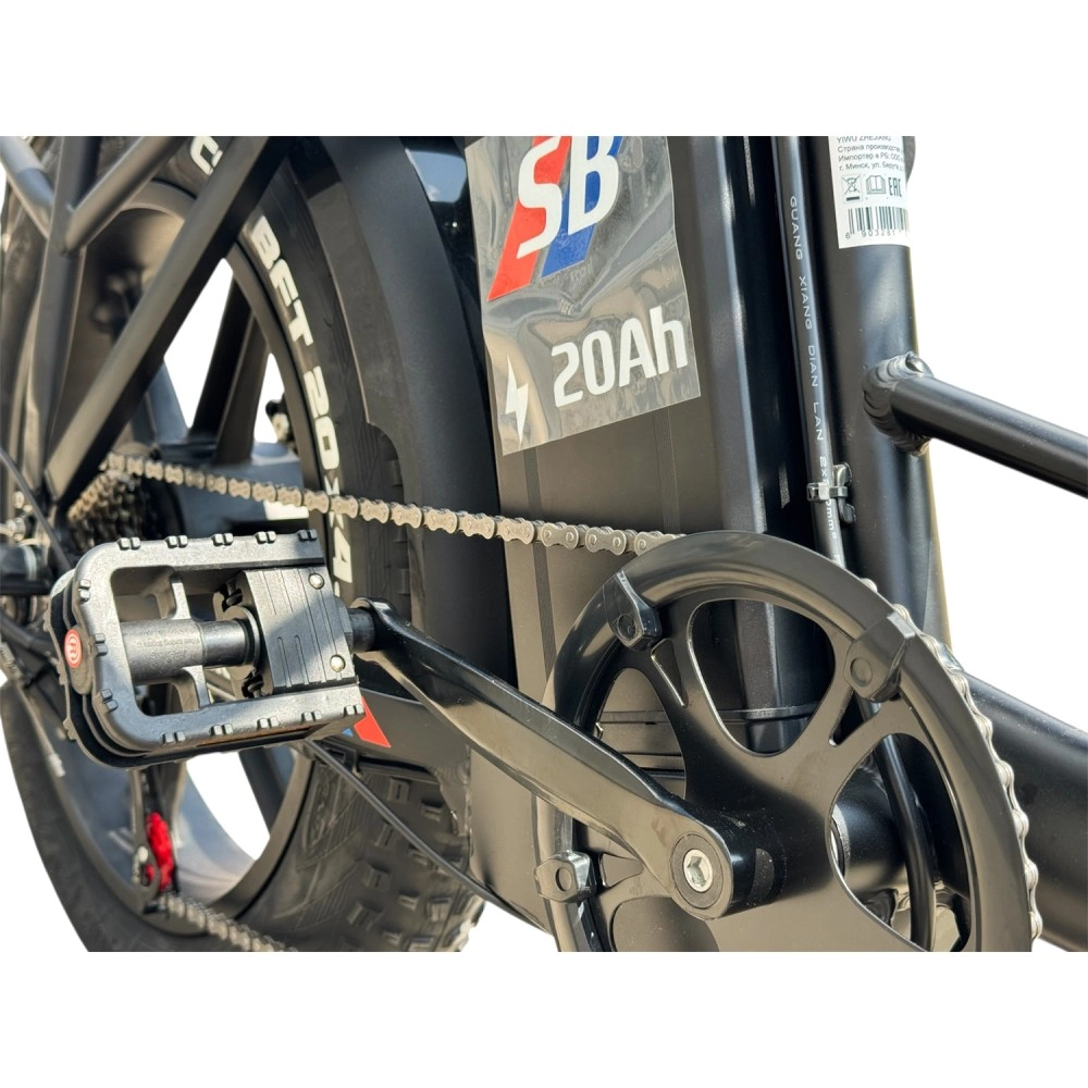 Электровелосипед SmartBalance Panda 2.0 Чёрный 17